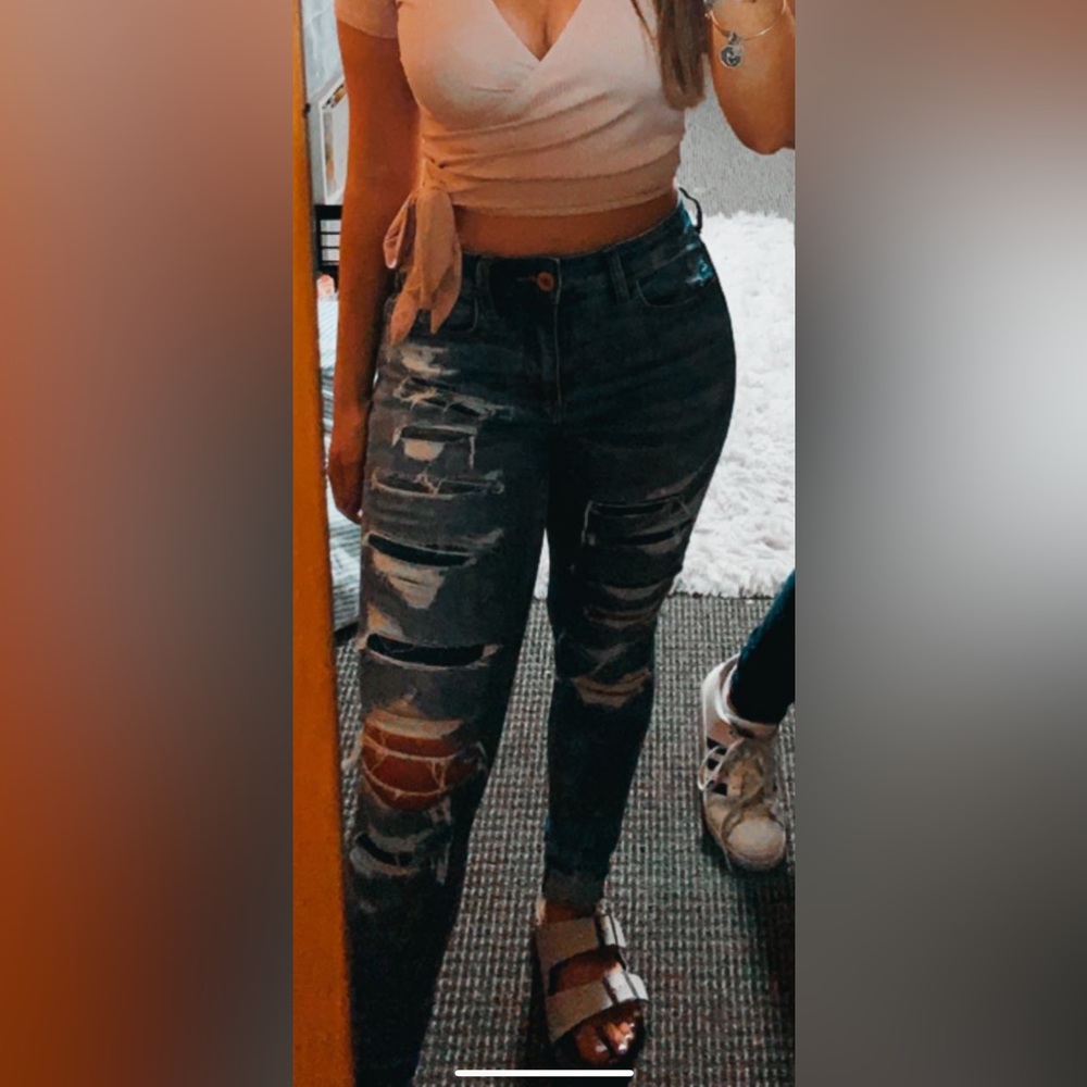 american eagle next level stretch jeggings in size 4 regular